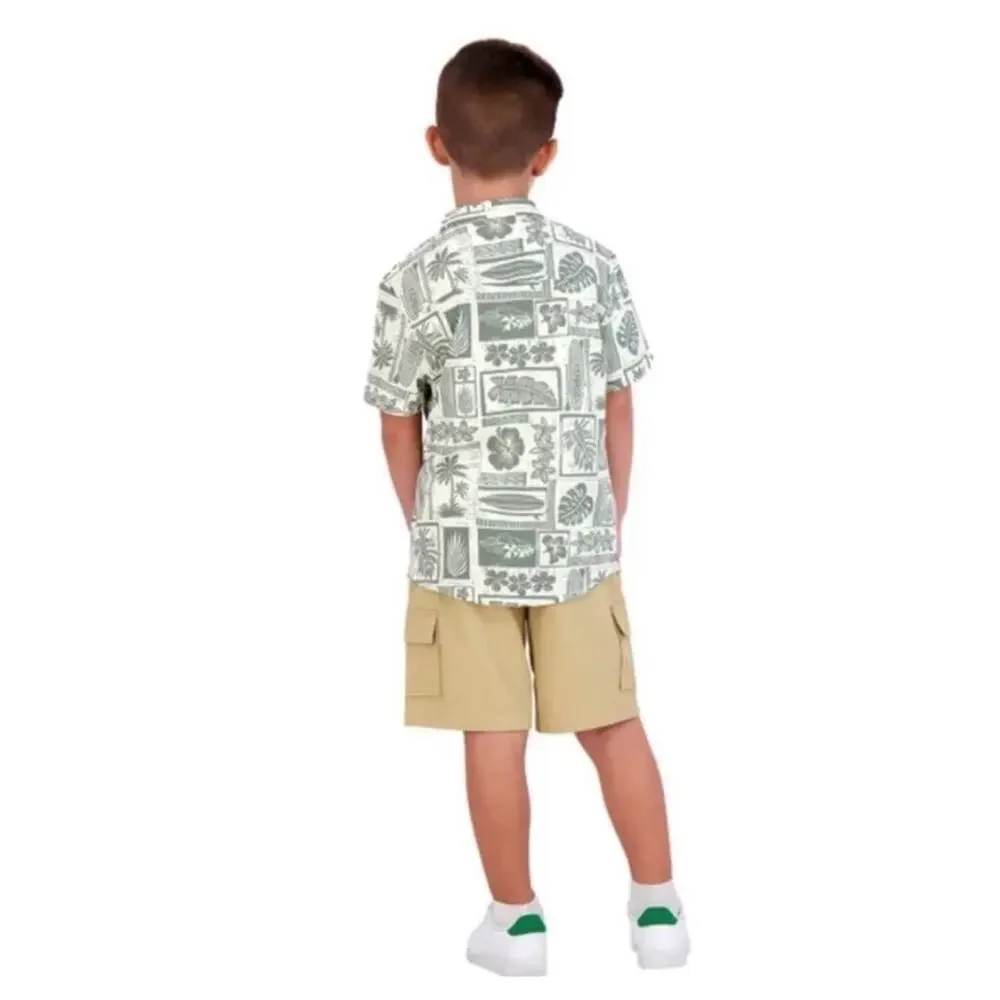 Tommy Bahama Boy’s Cargo Shorts, Top Tee Size 5 NWT